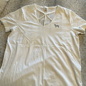 Large women’s white shirt